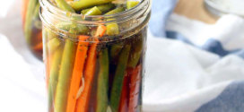 pickled green beans and carrots