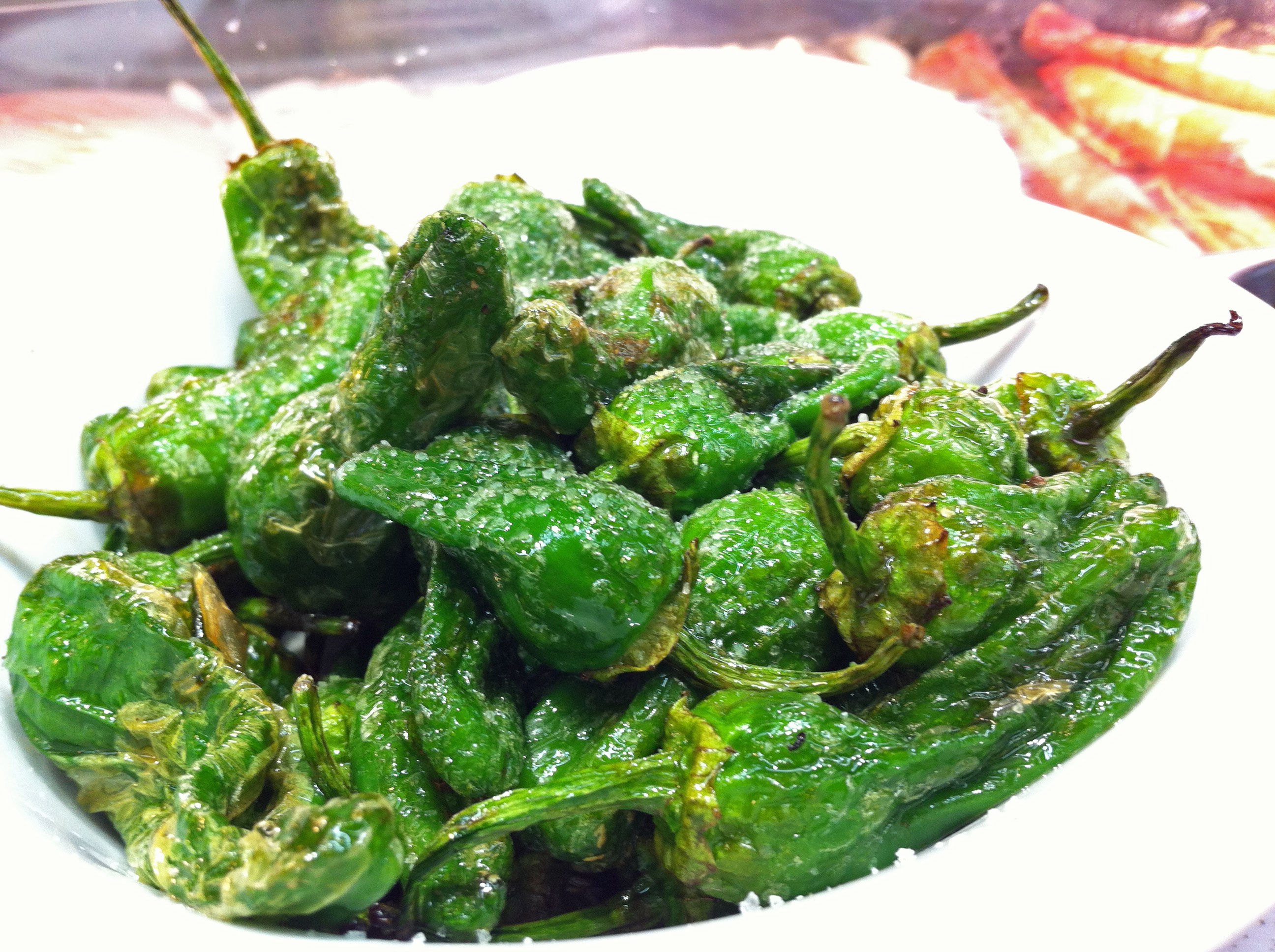 Fried Padron Peppers SunnyvaleGarden