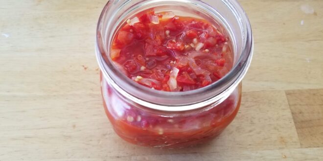 red hot pepper relish